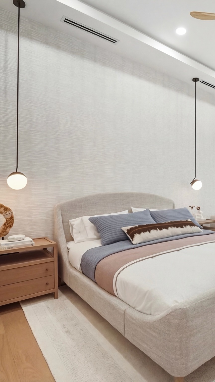 Sitting room with paneled walls and glass wine room